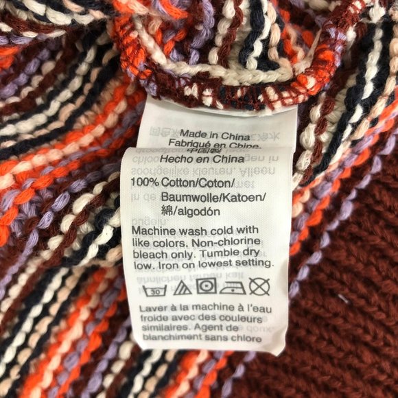 Madewell Striped Pullover Knit Sweater Medium - Picture 10 of 11